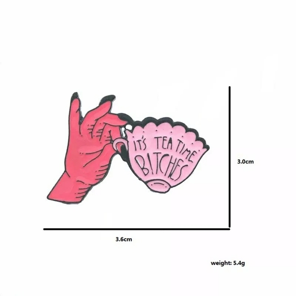 🧁🍵Tea time enamel pin - Picture 2 of 5